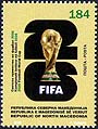Macedonia new post stamp FIFA World Cup 2026