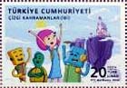 Turkey new post stamp Comics characters ( Ibi )
